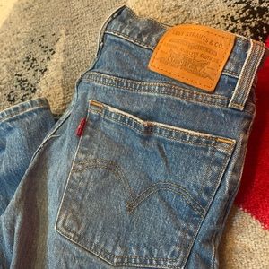 LEVI’S WEDGIE High-waisted skinny jeans SIZE 23